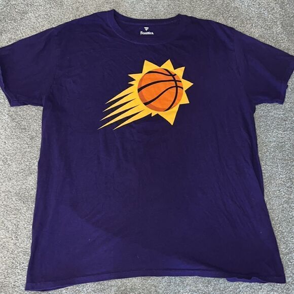 retro vintage Fanatics killer phoenix suns nba big Logo T shirt XL🏀 KD Durant - Picture 1 of 3
